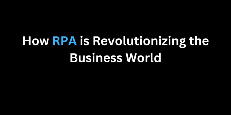 RPA Training in Chennai